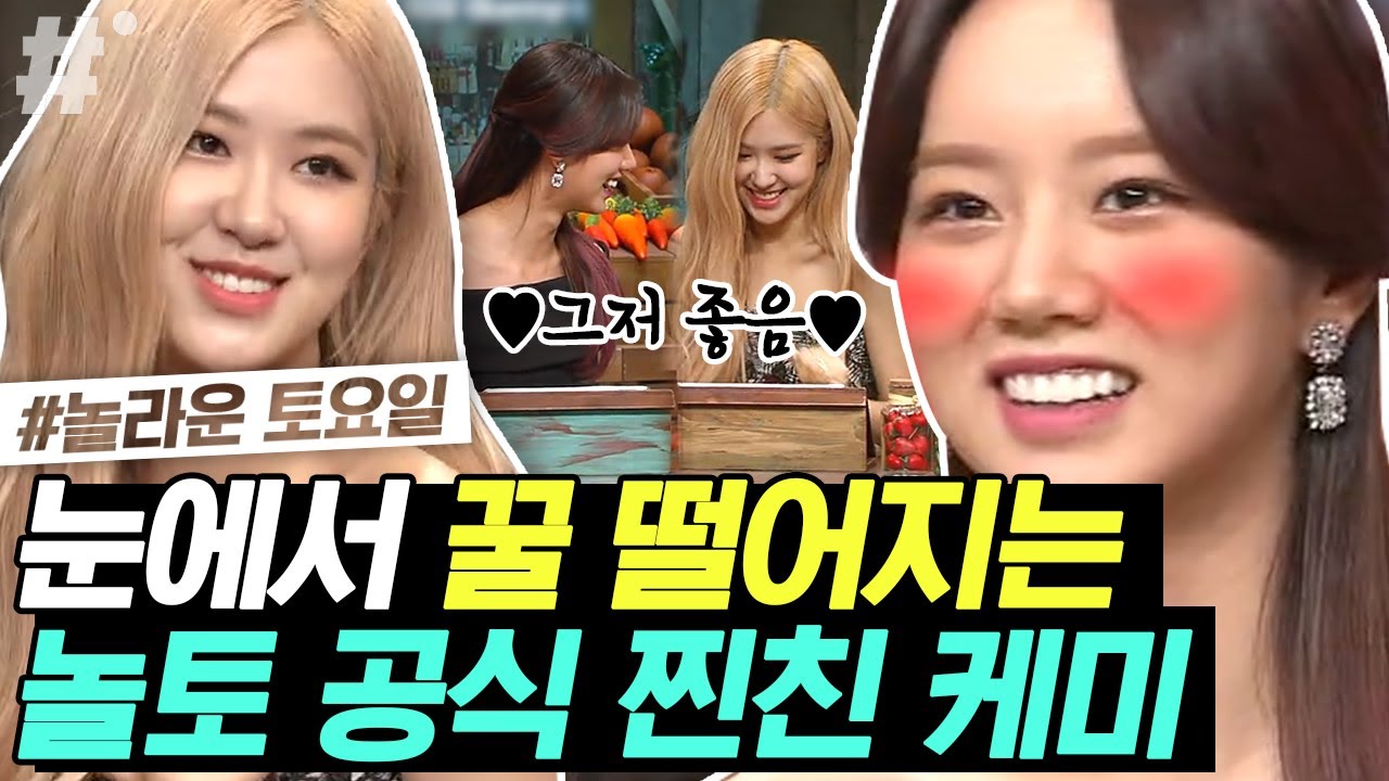 놀토가 맺어준 혜리(Hyeri)X로제(ROSÉ) 친해진 썰! 내 동생 춤에 신난 혜리 언니 주접까지ㅋㅋ 둘이 넘 보기 조ㅌr,,💜 | #놀라운토요일 #ing