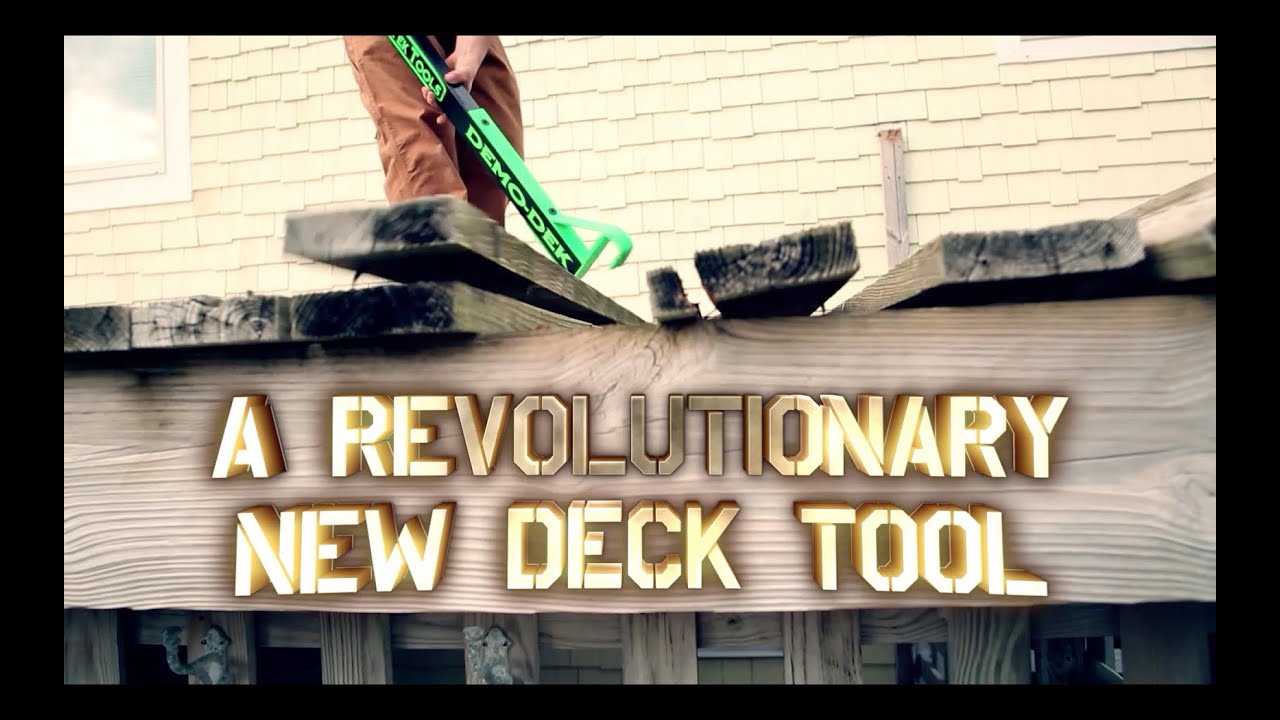 Deck Removal Tool from GreenTek Tools