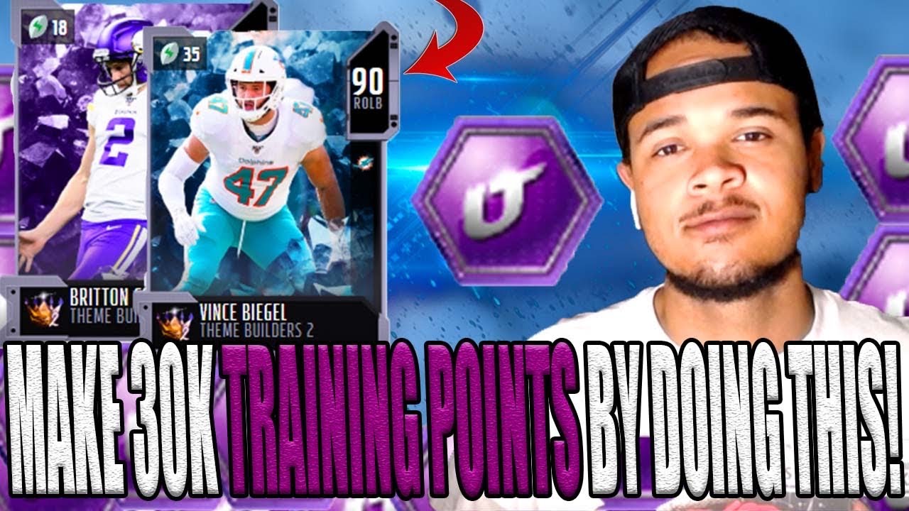 NEW CHEAPEST WAY TO GET TRAINING POINTS IN MADDEN! MUT 20 CHEAP TRAINING METHOD!