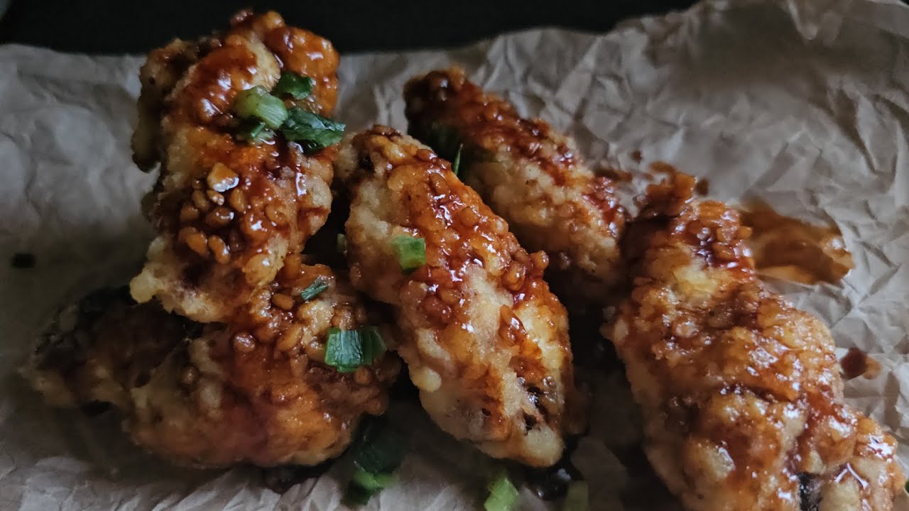 Korean Fried Chicken With Soy Garlic Sauce