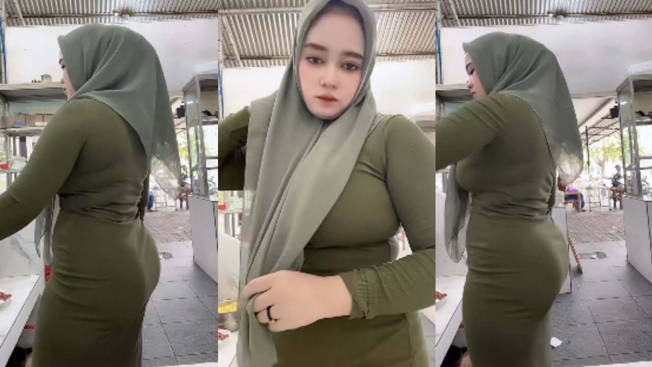 Keseharian Bunda Hijaber Cantik Masak Di Dapur Warungnya VHD204820