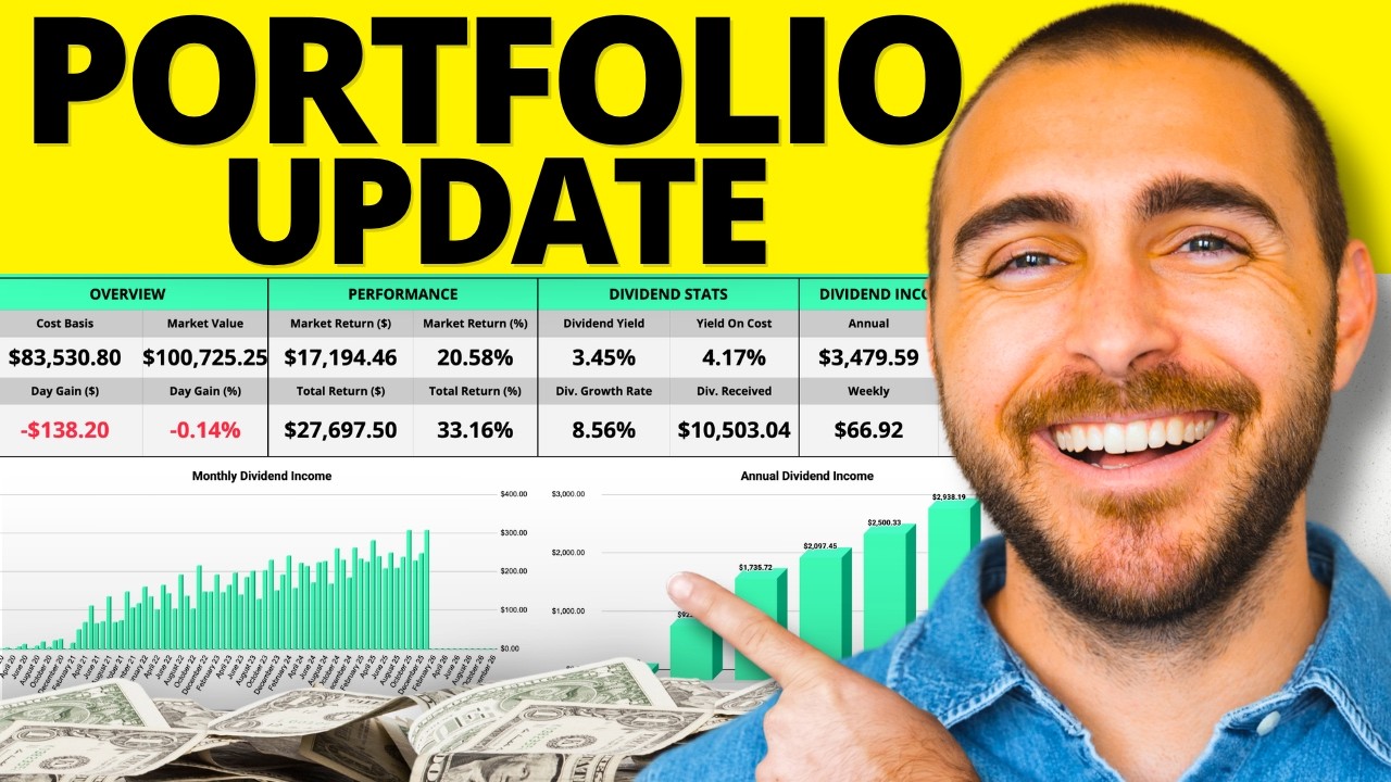 Обзор моего портфеля дивидендных акций на $141 000 | ОБНОВЛЕНИЕ ЗА ОКТЯБРЬ 📊