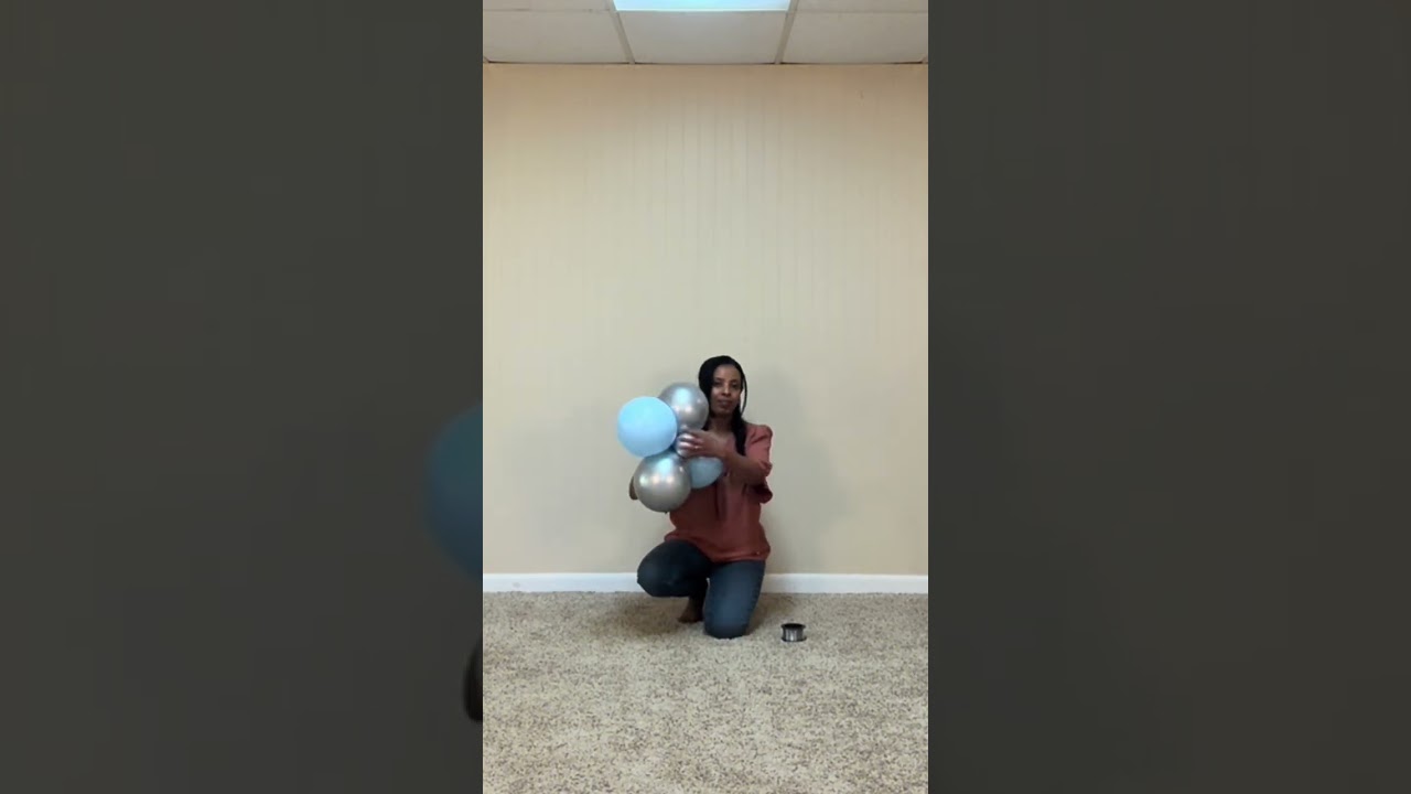 Quick & Simple Balloon Column Without a Stand   