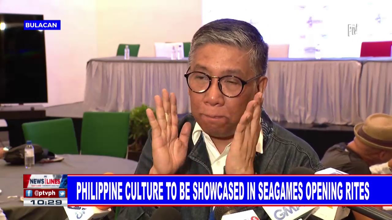 SPORTS NEWS: Philippine culture to be showcased in SEA Games opening rites
