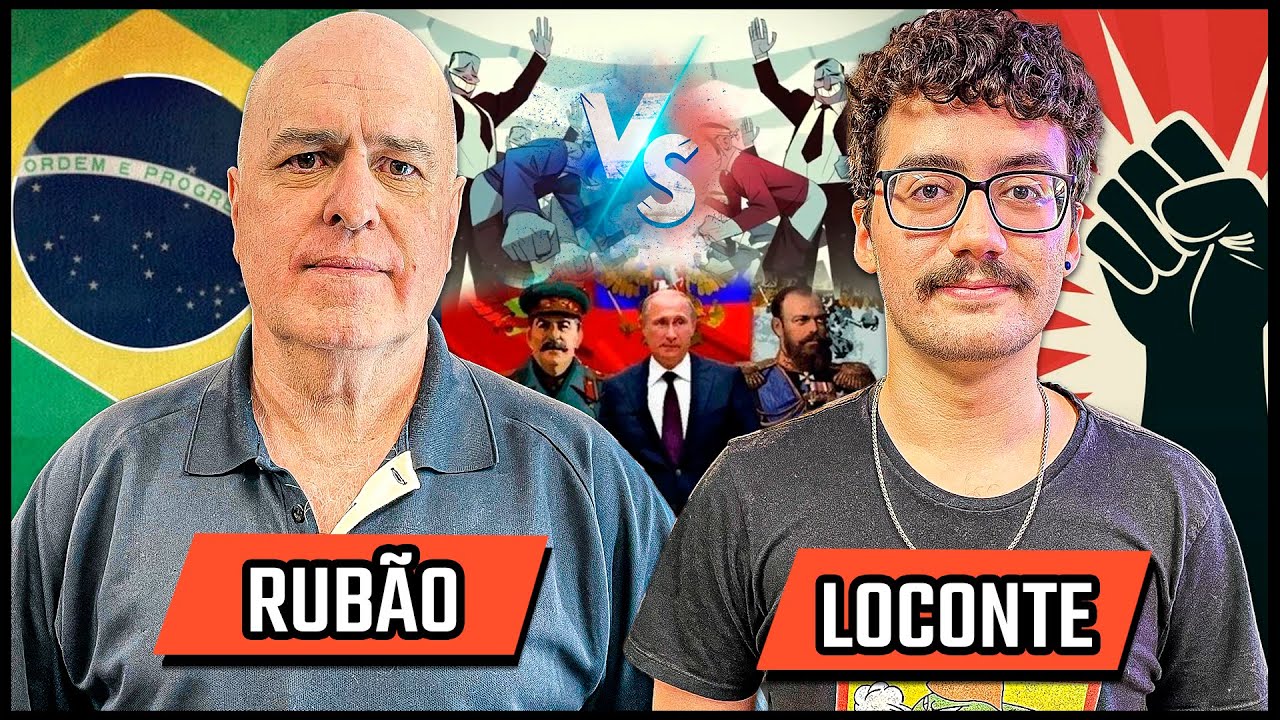 DEBATE RUBÃO x LOCONTE - NACIONALISTA vs SOCIAL DEMOCRATA- PODCAST 3 IRMÃOS #663
