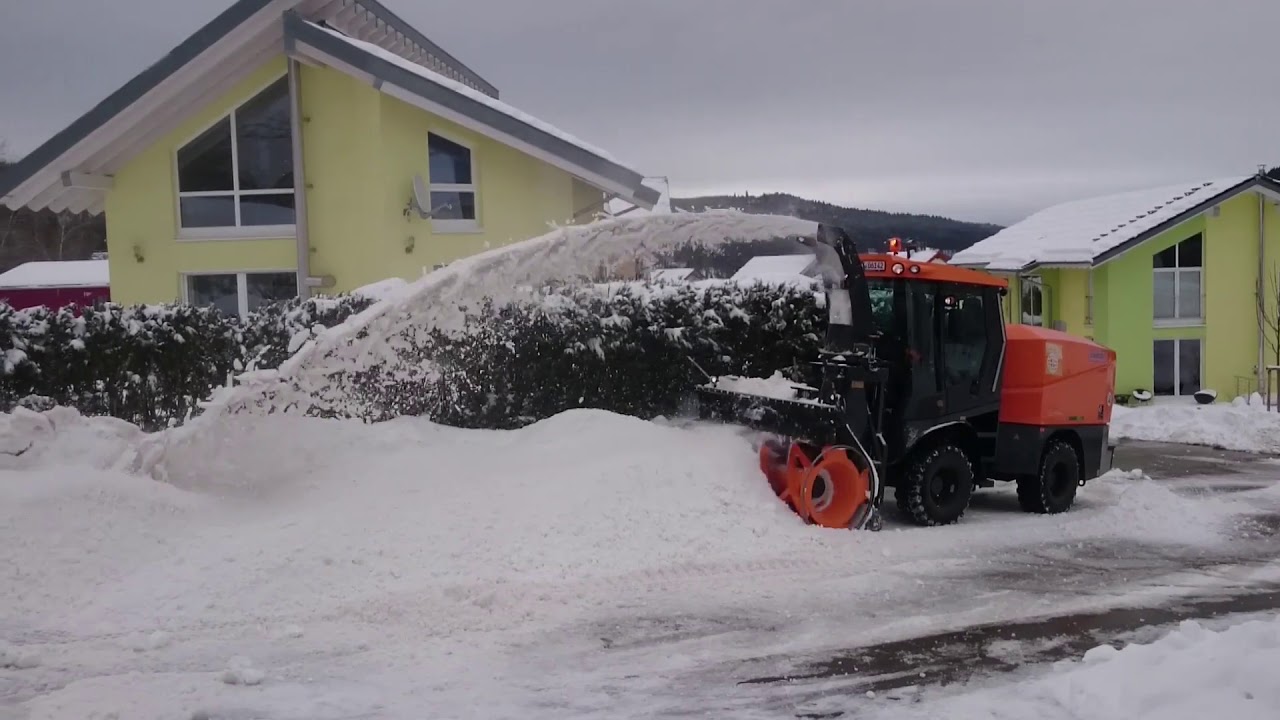 Schmidt Supra 4002 im Einsatz