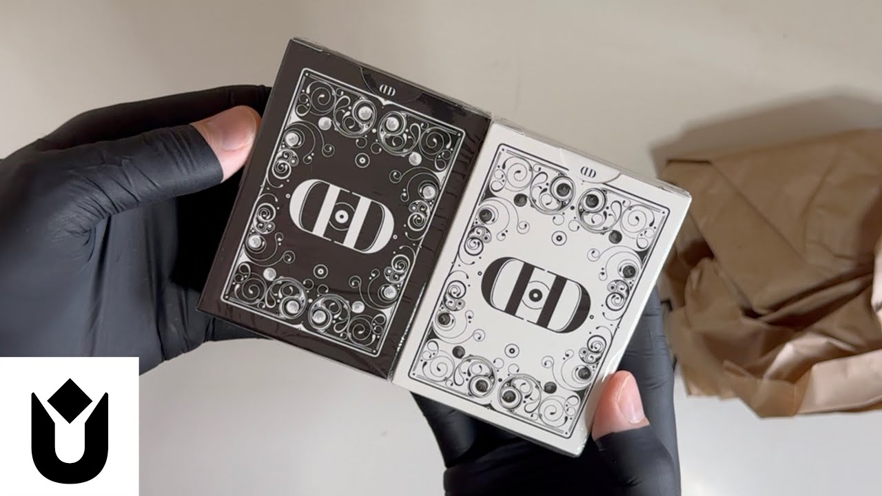 Dan and Dave Smoke and Mirrors V1 Playing Cards Unboxing (2023 reprint) [#ASMR]