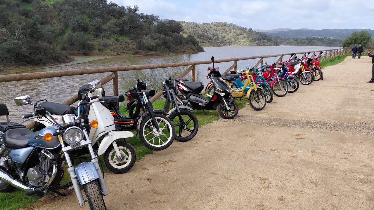 49cc CLASICASEVILLA, ruta a embalse de La Minilla (El Ronquillo, Sevilla).
