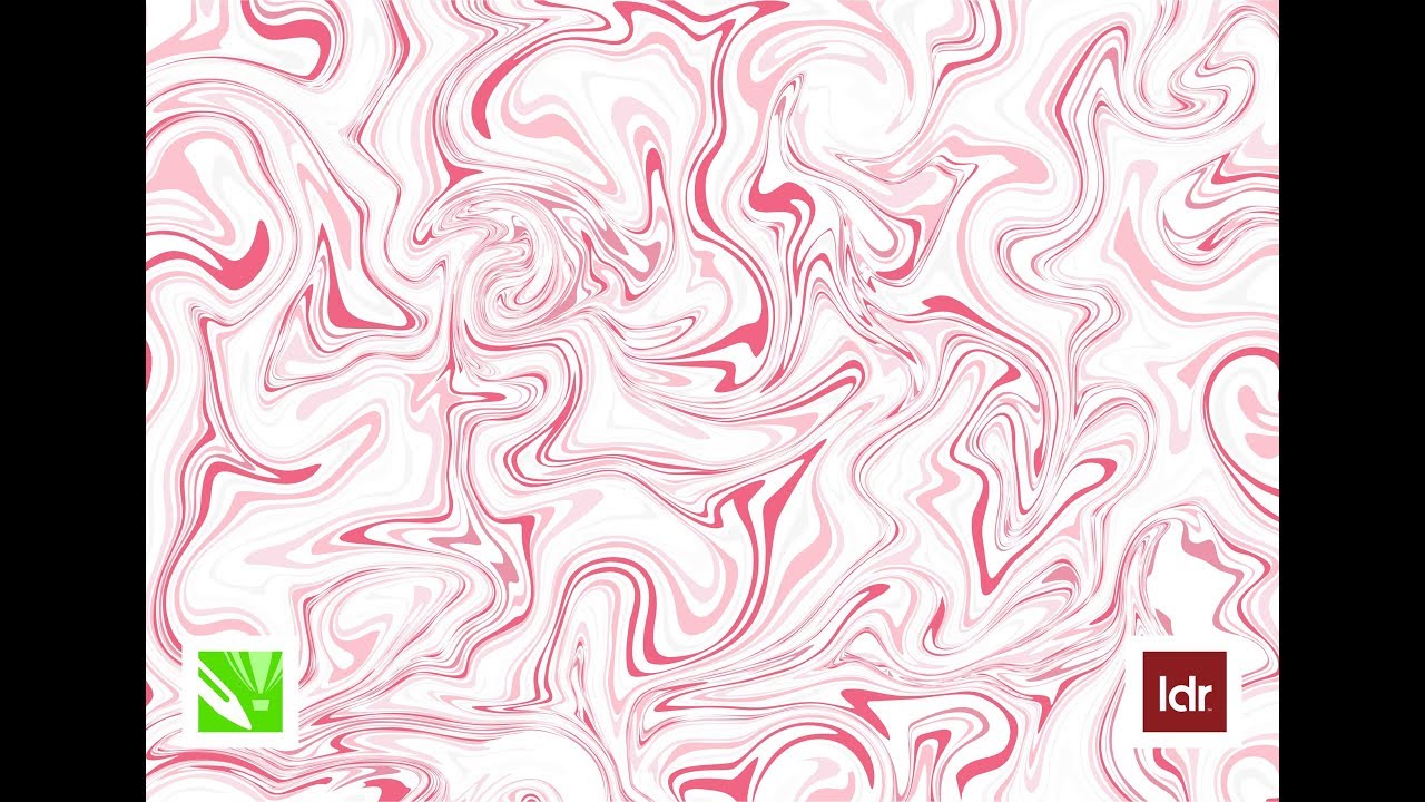 Tutorial Corel Draw Design Abstract Texture Liquid Marble Background di Corel Draw