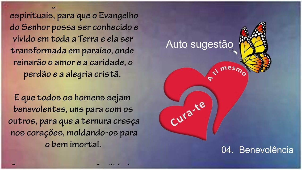 Cura-te A Ti Mesmo - Benevolência  