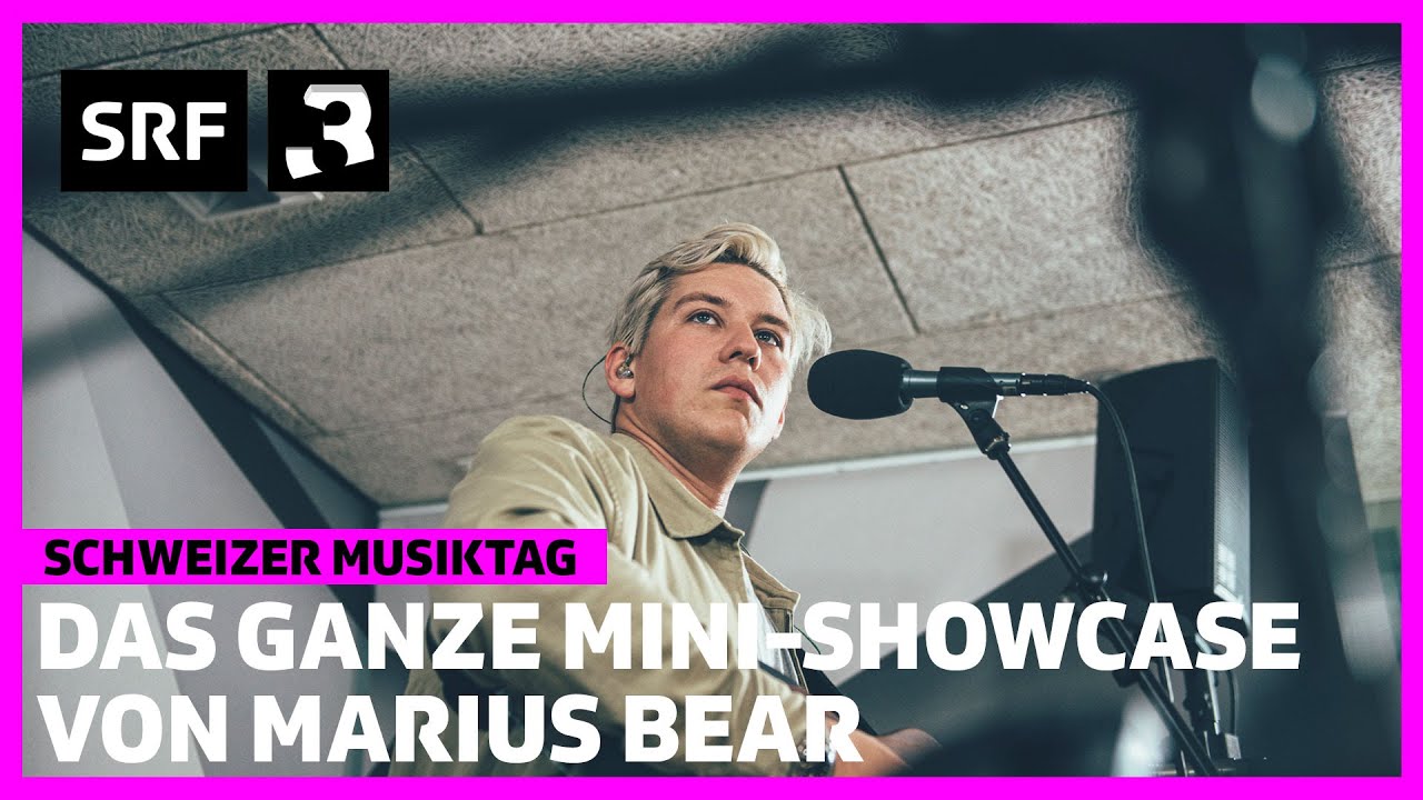 Das ganze Mini-Showcase von Marius Bear | Schweizer Musiktag | SRF 3