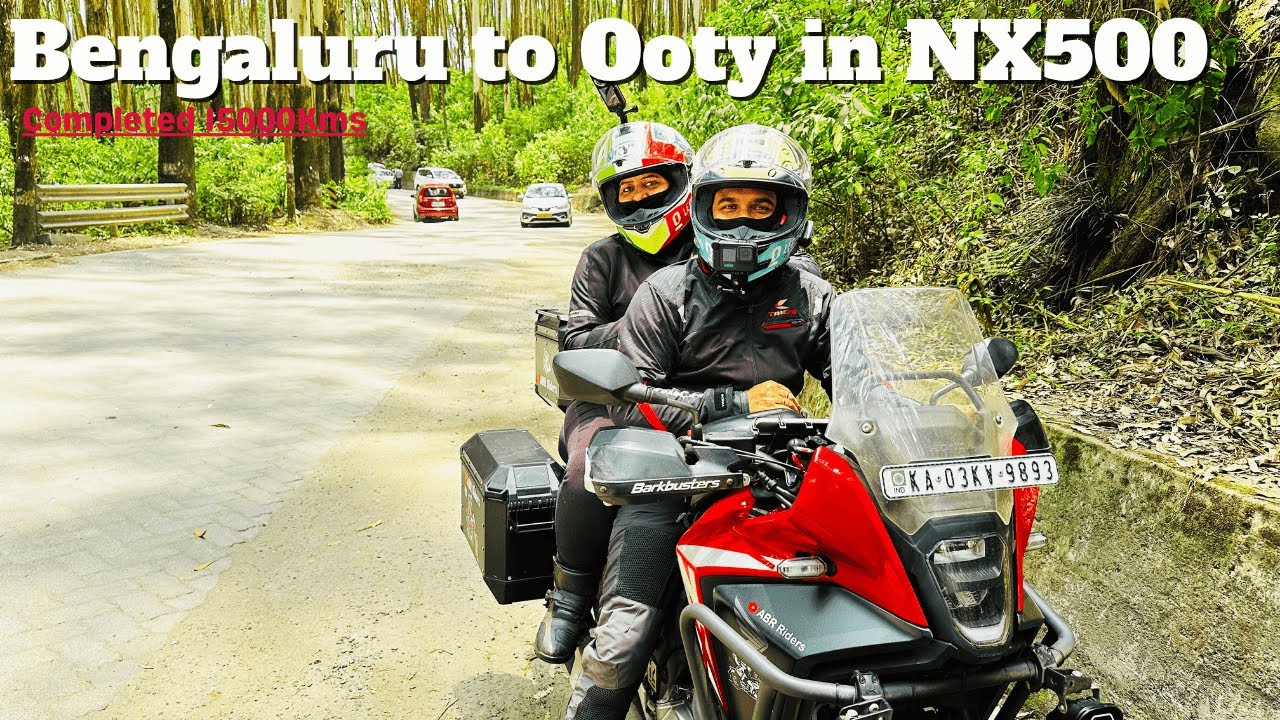 Bengaluru to Ooty on Honda NX500 | Epic Ride Through Bandipur Jungle! 🐘🌲