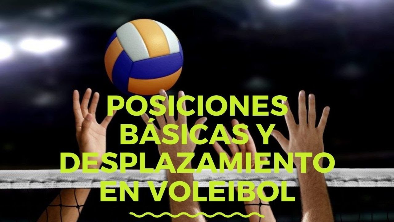 POSICIONES B&Aacute;SICAS Y DESPLAZAMIENTOS DEL VOLEIBOL - EJERCICIOS EN CASA