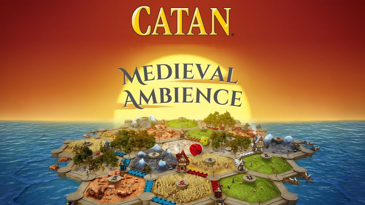 Спокойная средневековая музыка для Catan (Колонизаторы) | Атмосфера настольных игр