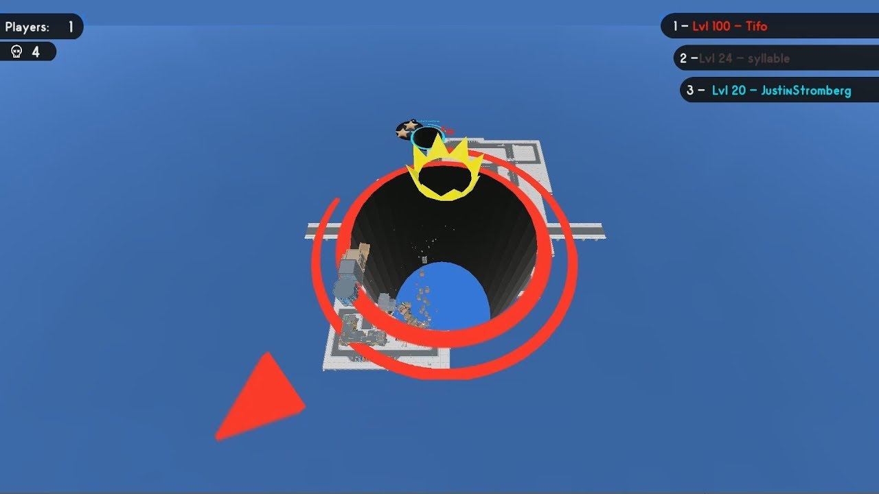 Big Hole WORLD RECORD - Hole.io Map Control: 100.00%