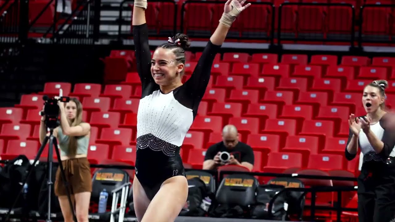 Emma silberman is back for another year 2023 || Terp Nation get hype Maryland Gymnastics