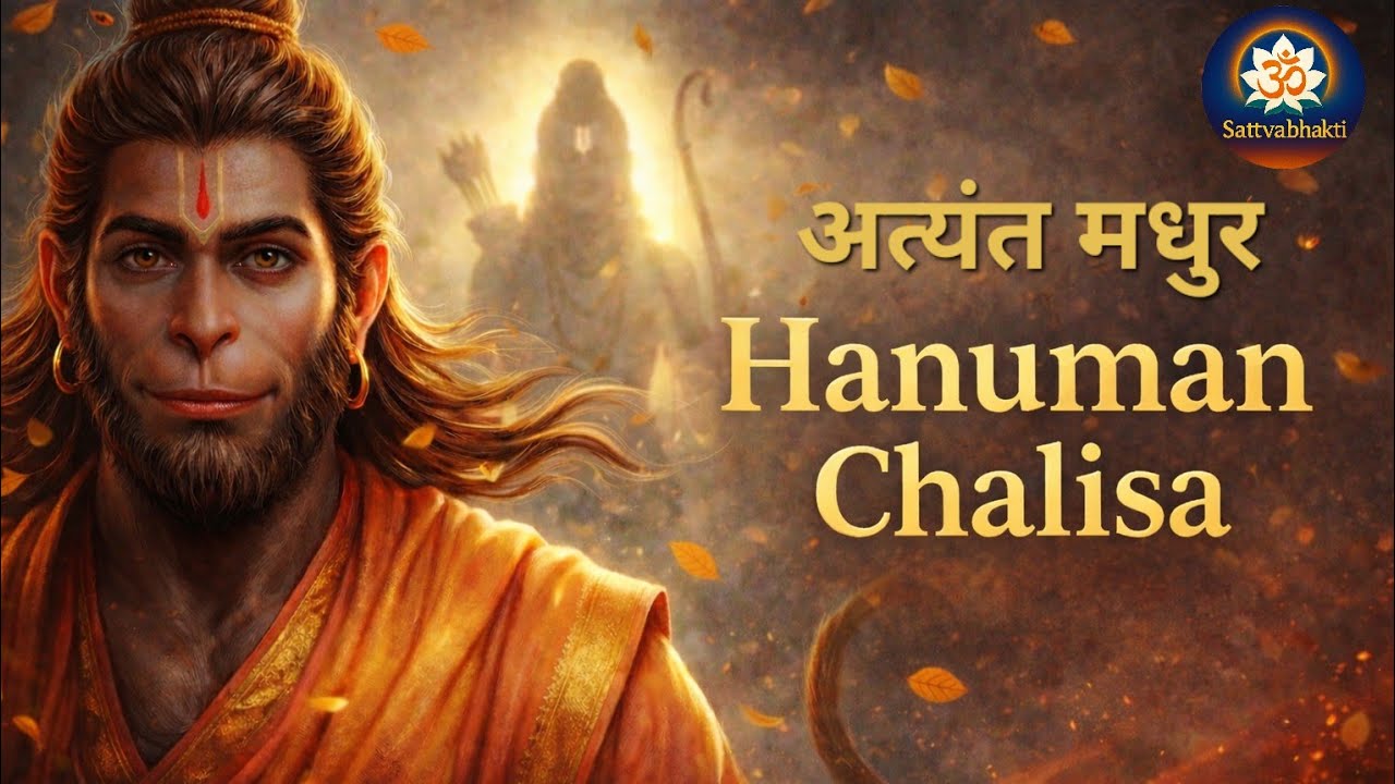 अत्यंत मधुर और दिव्य✨हर इच्छा को पूर्ण करने वाली 🌺 Peaceful Hanuman chalisa | 