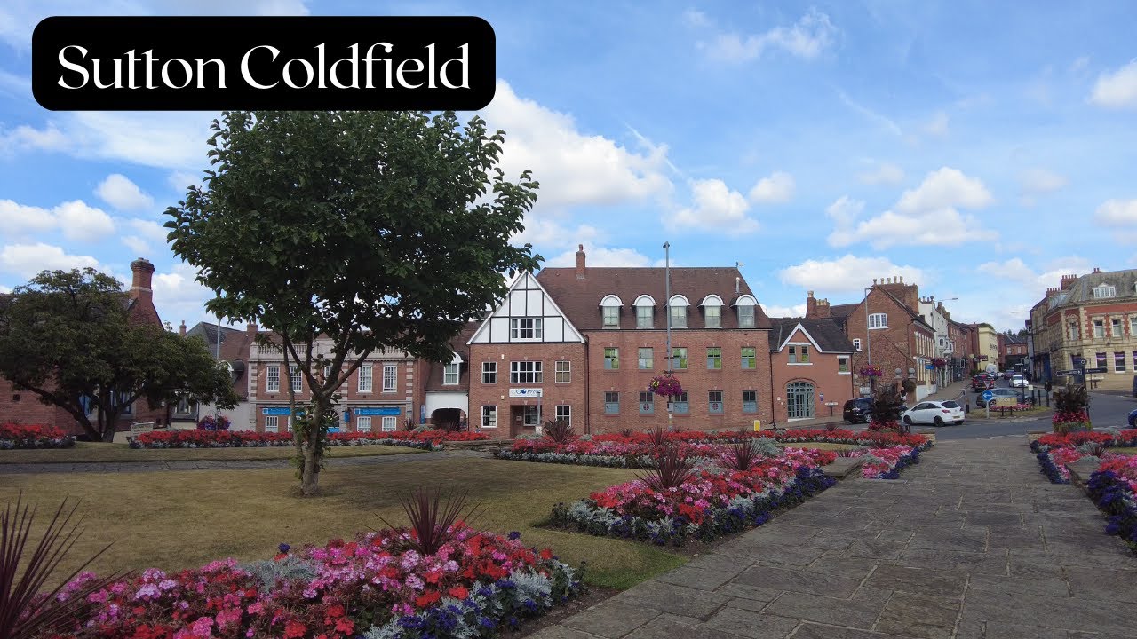 SUTTON COLDFIELD VIRTUAL WALK 2022 | SUTTON COLDFIELD | TOWN AND CITY WALKS 2022