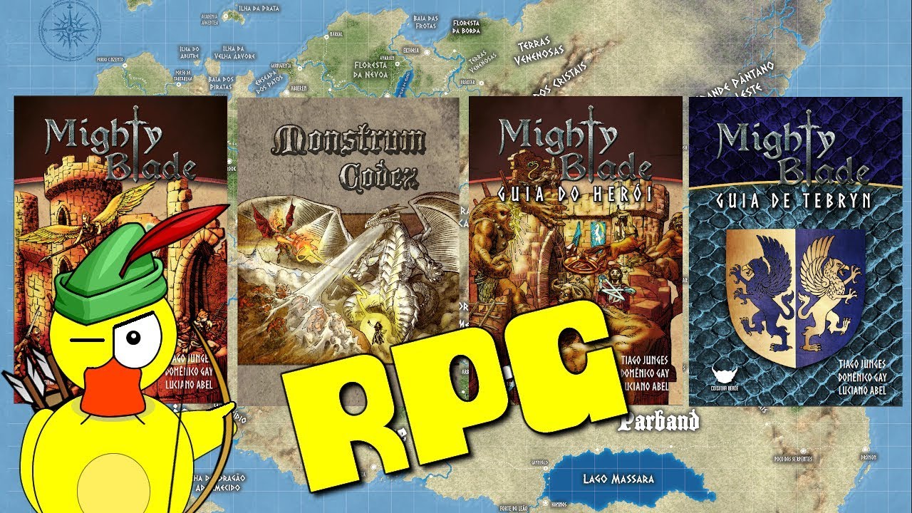 RPG 47 - Conhecendo o RPG Mighty Blade