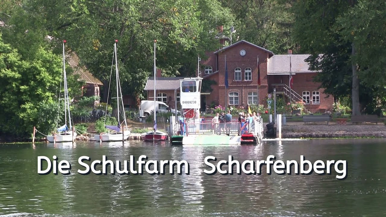 Die Schulfarm Insel Scharfenberg in Berlin, Tegeler See.