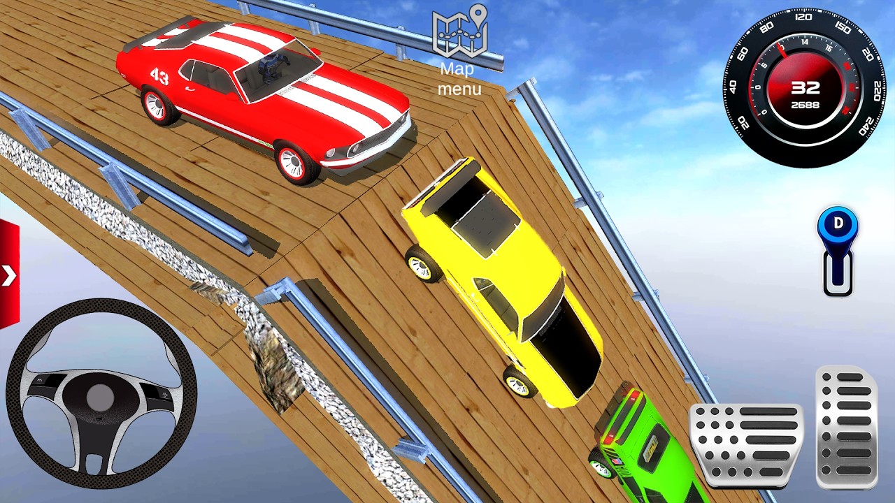 Vertical Mega Ramp Impossible 3D - Car Stunts Tracks Racing 3D - Android GamePlay #2