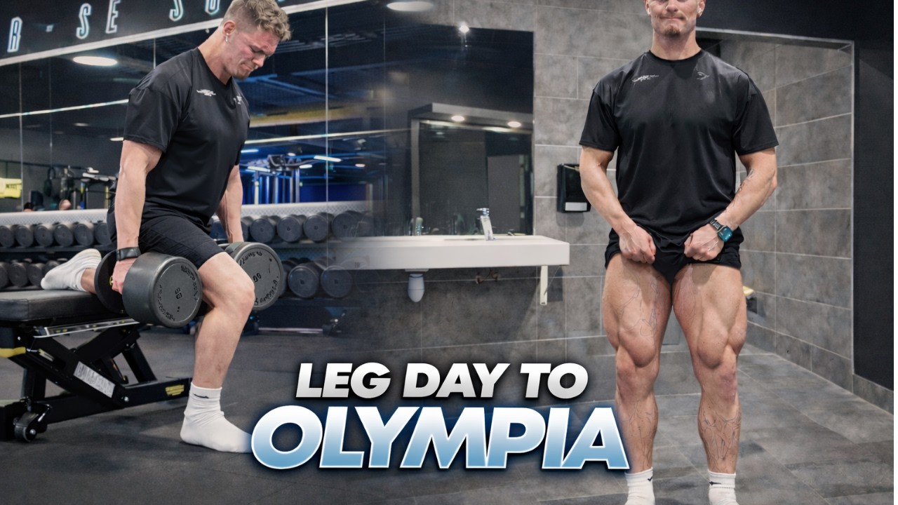 LEG DAY POUR OLYMPIA