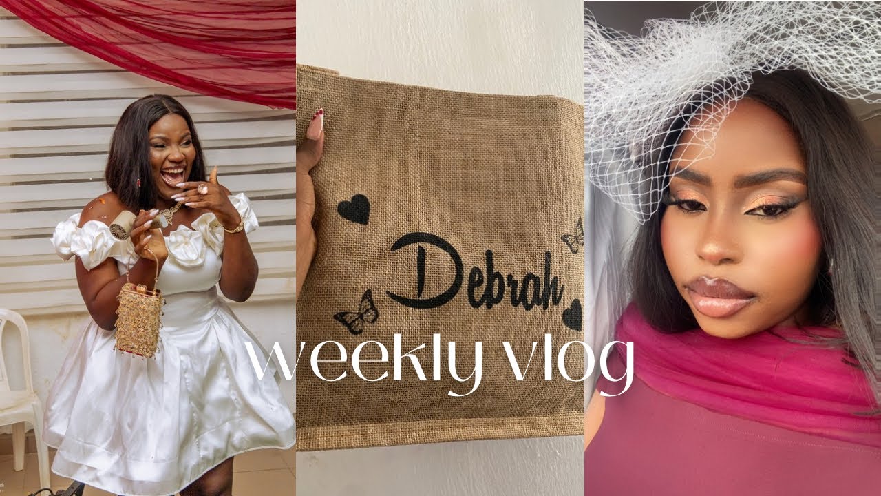 The Month I was a Chief Bridesmaid + Surprise Bridal Dinner + New Nails + Unboxing + After Party😝
