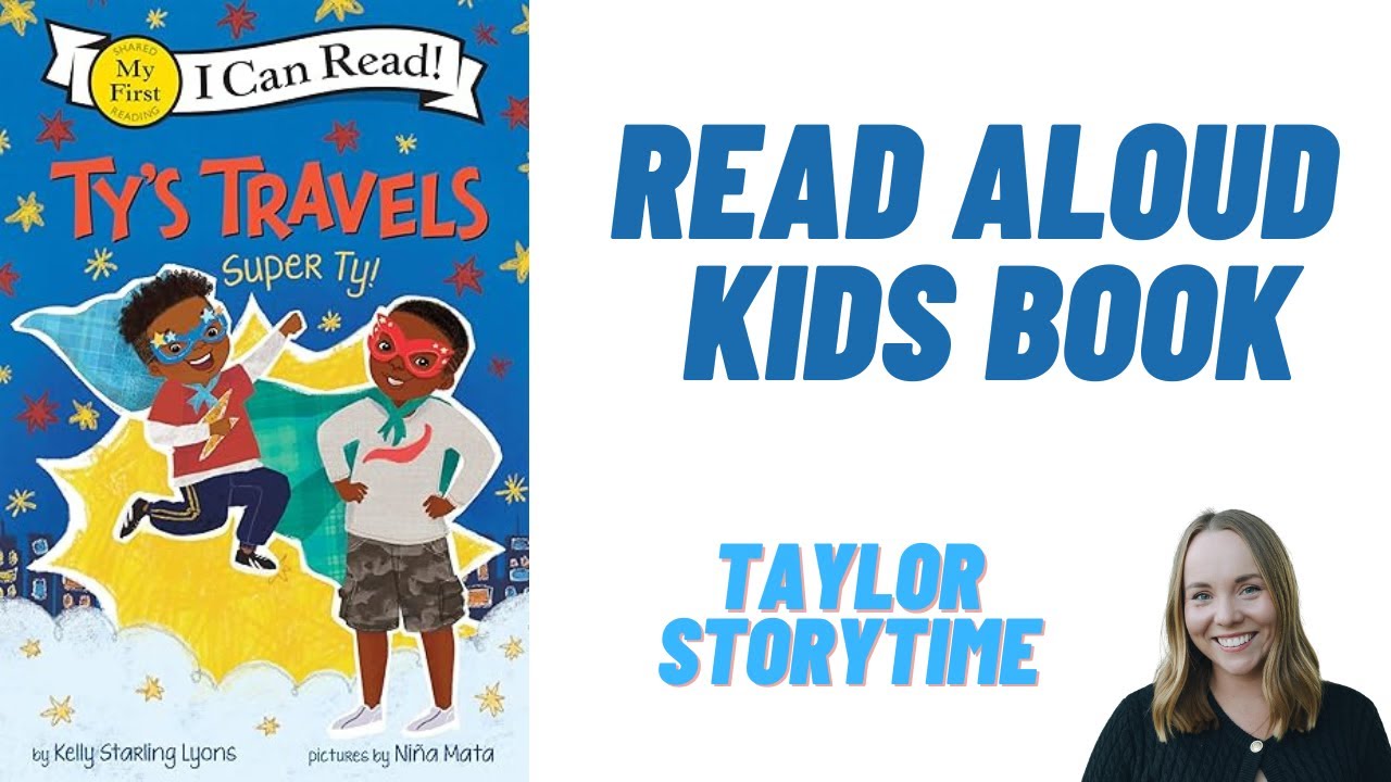 Ty’s Travels: Super Ty! READ ALOUD BOOK 🦸🏾‍♂️ | Superhero Stories for Kids 💛