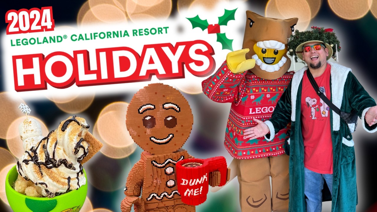 Holidays at LEGOLAND California 2024: New Shows, Tasty Treats & Festive Fun! 🎅🎄