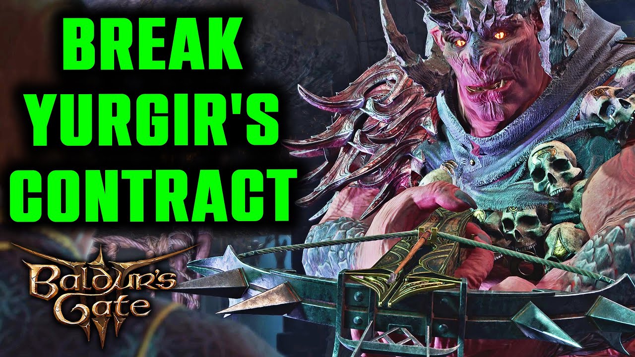 Break Yurgir's Contract Hidden Quest (Full Quest) | Baldur's Gate 3