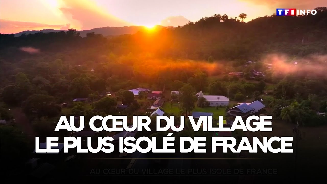 Au cœur du village le plus isolé de France ｜TF1 INFO