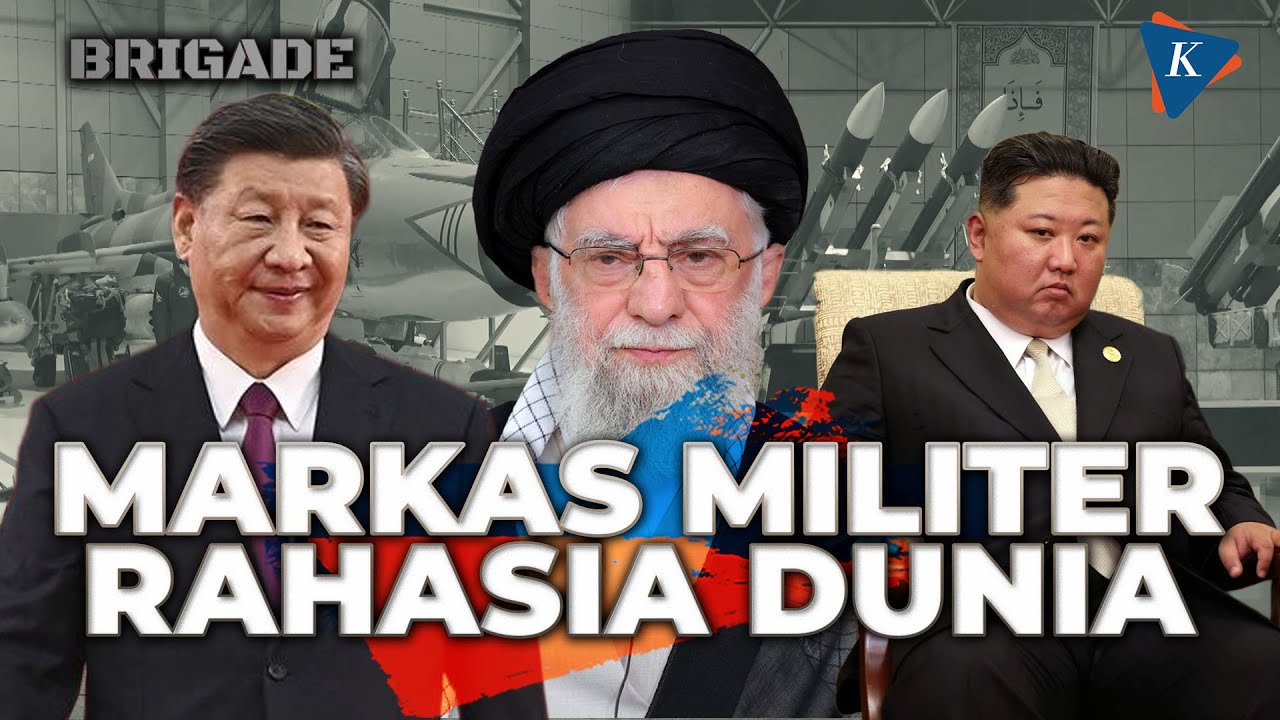 TIGA MARKAS MILITER RAHASIA DI DUNIA! PANGKALAN DRONE CANGGIH HINGGA TEROWONGAN PERTAHANAN|BRIGADE