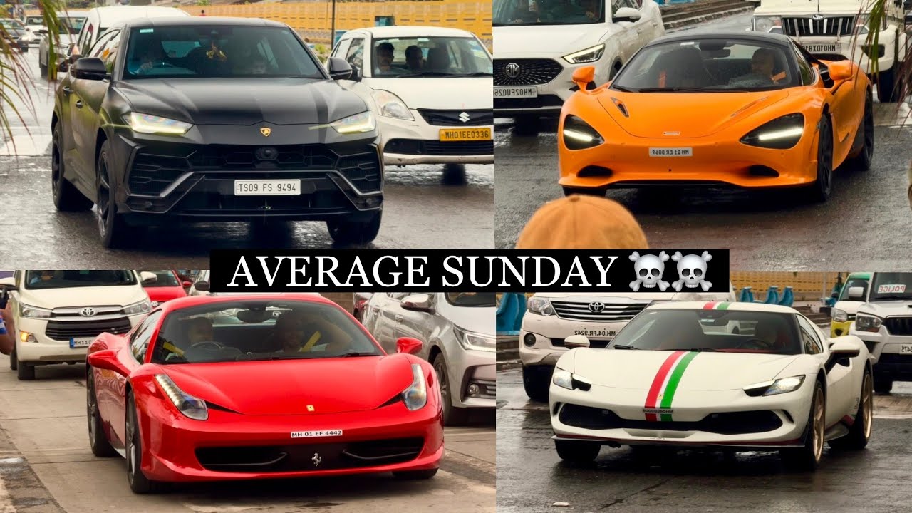 AVERAGE DAY IN MUMBAI PT-4 4K | India | #carspotter #carspotting #mumbai