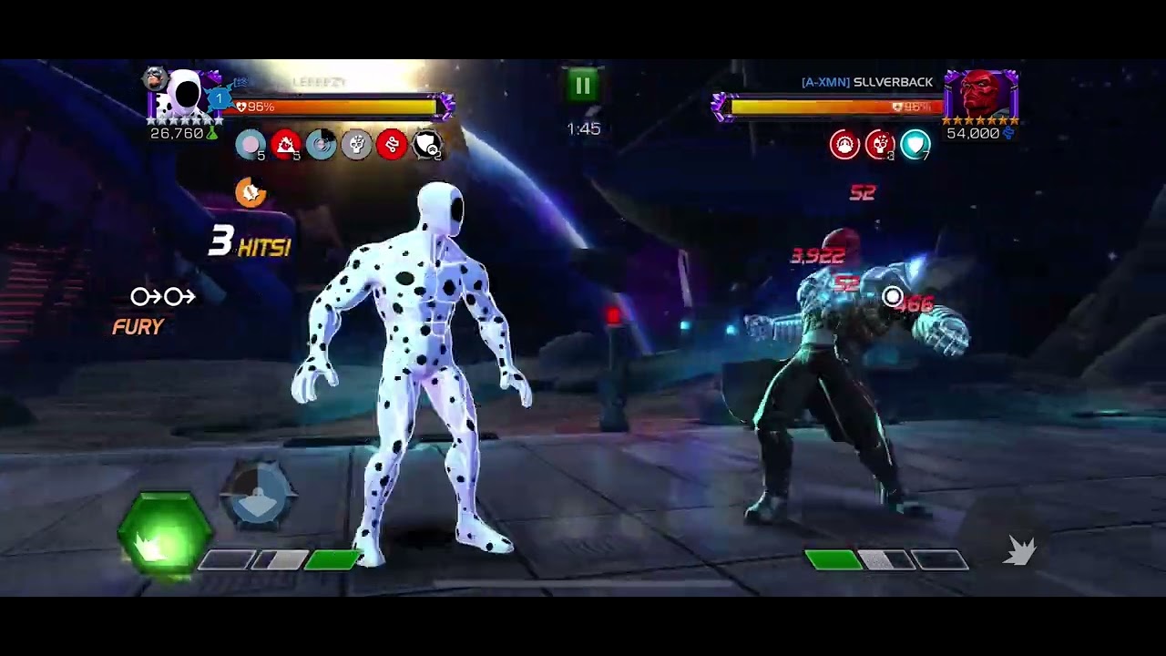 MCOC 7 star rank 2 Spot vs Red Skull battleground