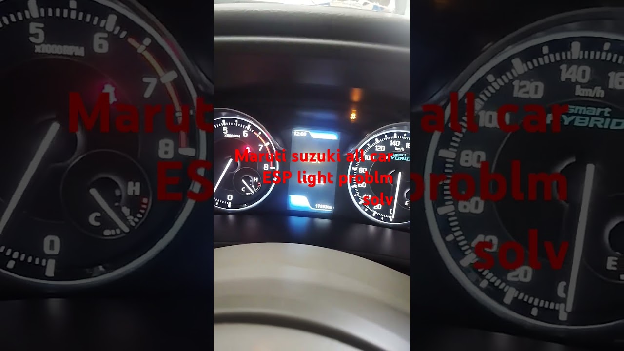 Maruti suzuki all car ESP Light problem solve kaise kre