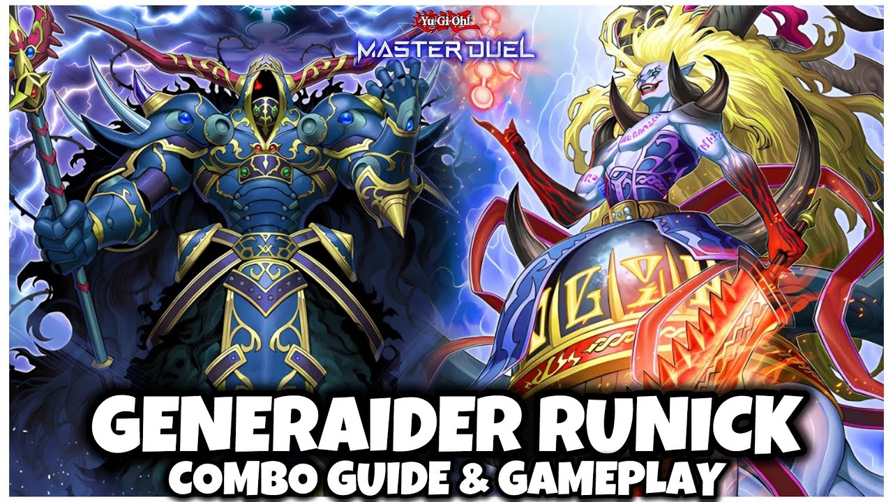 GENERAIDER RUNICK | GAMEPLAY & COMBO GUIDE!