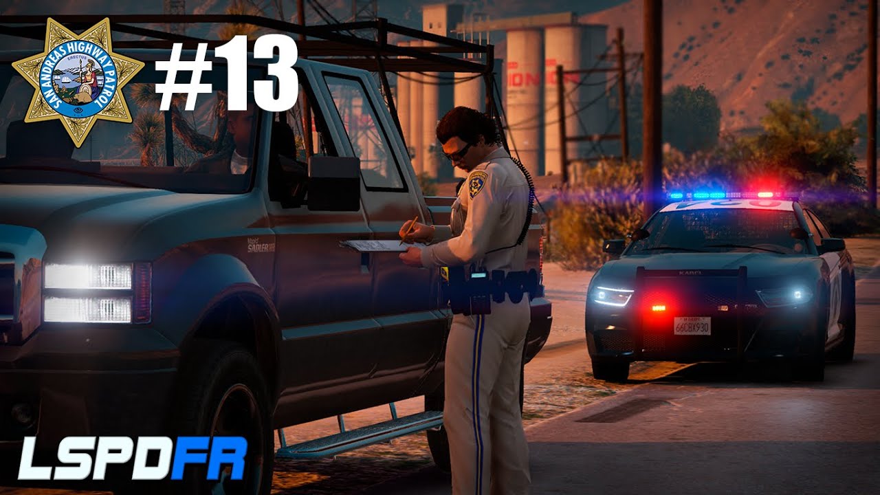LSPDFR Lore-friendly | SAHP #13 - PLAYING AS A HIGHWAY PATROL OFFICER - TWO PURSUITS IN A ROW