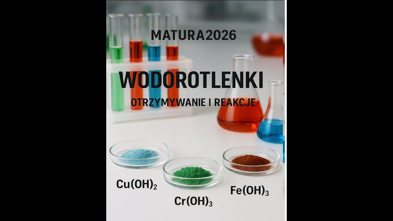 Reakcje oraz otrzymywanie wodorotlenków - chemia rozszerzona