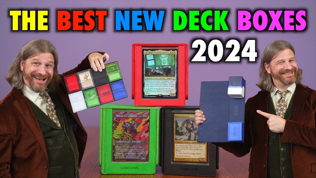 Лучшие новые наборы колод для Magic The Gathering 2024: Heavy Play, Quiver Nexus, Gamegenic Sidek...
