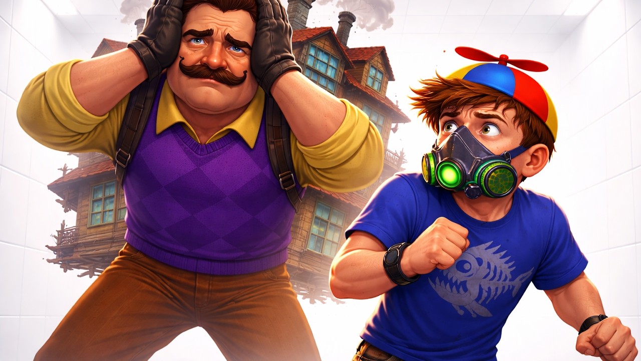 Это Конец? | Hello Neighbor ( 4 акт )