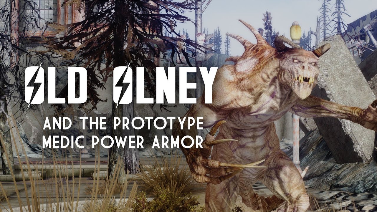 Old Olney and the Prototype Medic Power Armor (Before Broken Steel) - Fallout 3 Lore