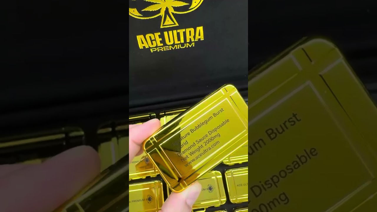 Pinnacle of Ace Premium Disposable.#AceUltra #DiamondSauce #DisposableVape #VapeReview #PremiumTHC