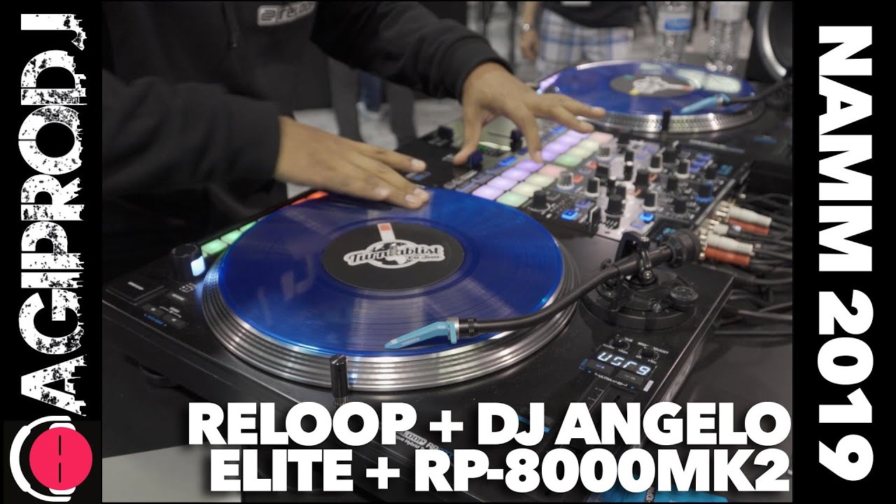 RELOOP ELITE + RP-8000MK2 DJ Angelo Feature Spotlight - NAMM 2019 | agiprodj.com