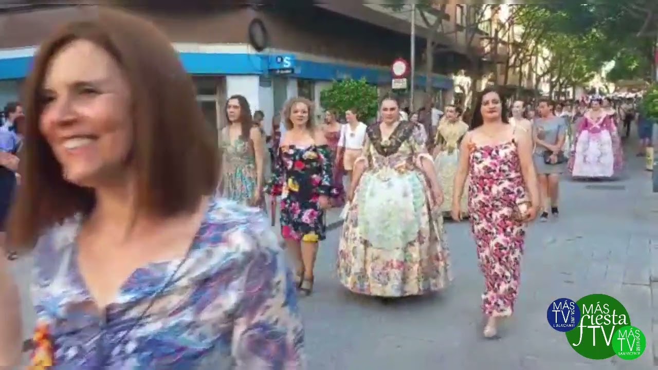 Desfile 75 Aniversario de las Fiestas de Hogueras y Barracas San Vicente del Raspeig