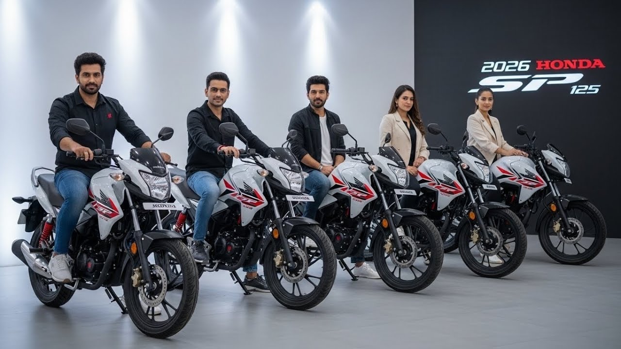 2026 Honda SP 125 – Stylish Commuter Bike with Smart Features & Best Mileage