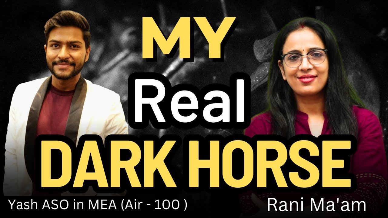My Real Dark horse || SSC CGL 2022 Toppers Interview || English With Rani Ma'am