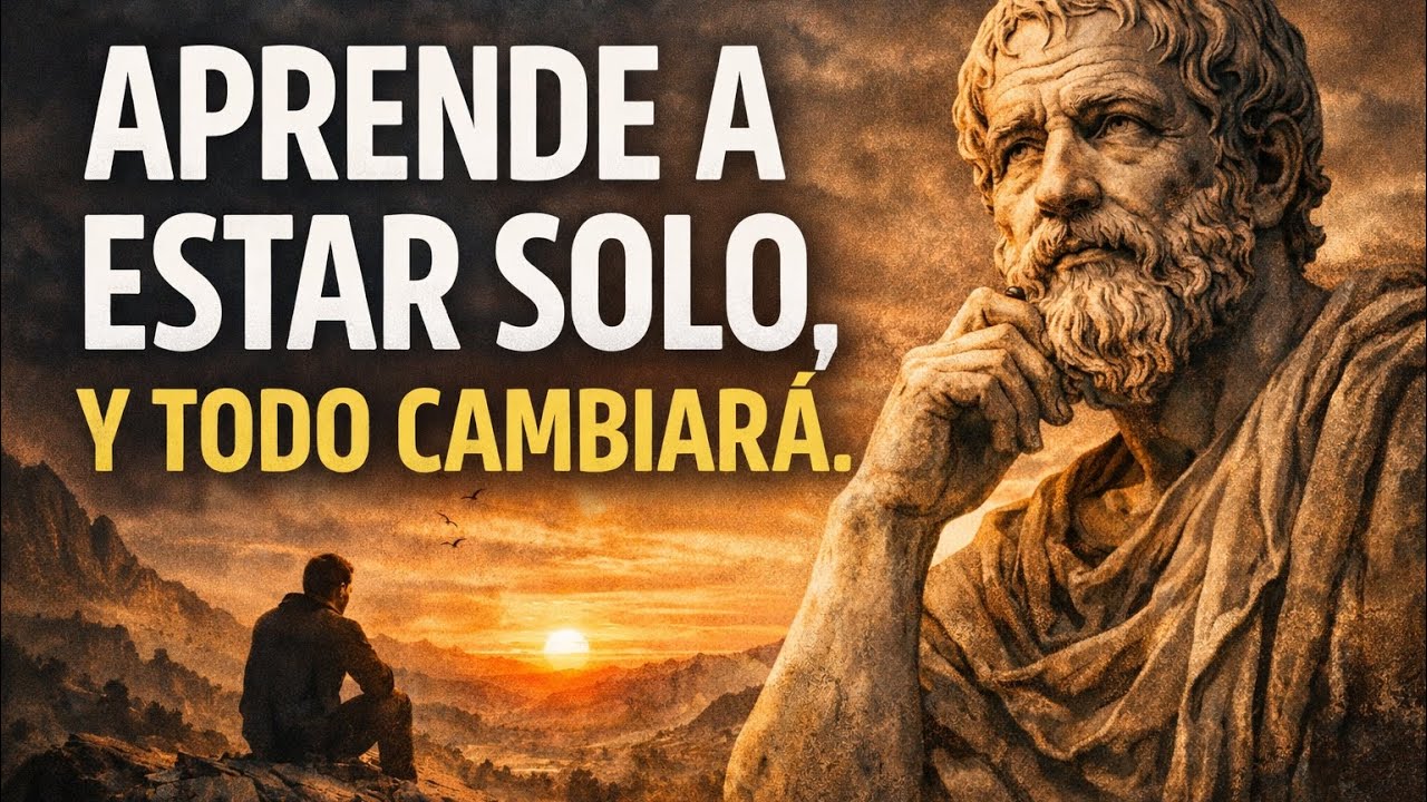 APRENDE A ESTAR SOLO, Y TODO CAMBIARÁ.