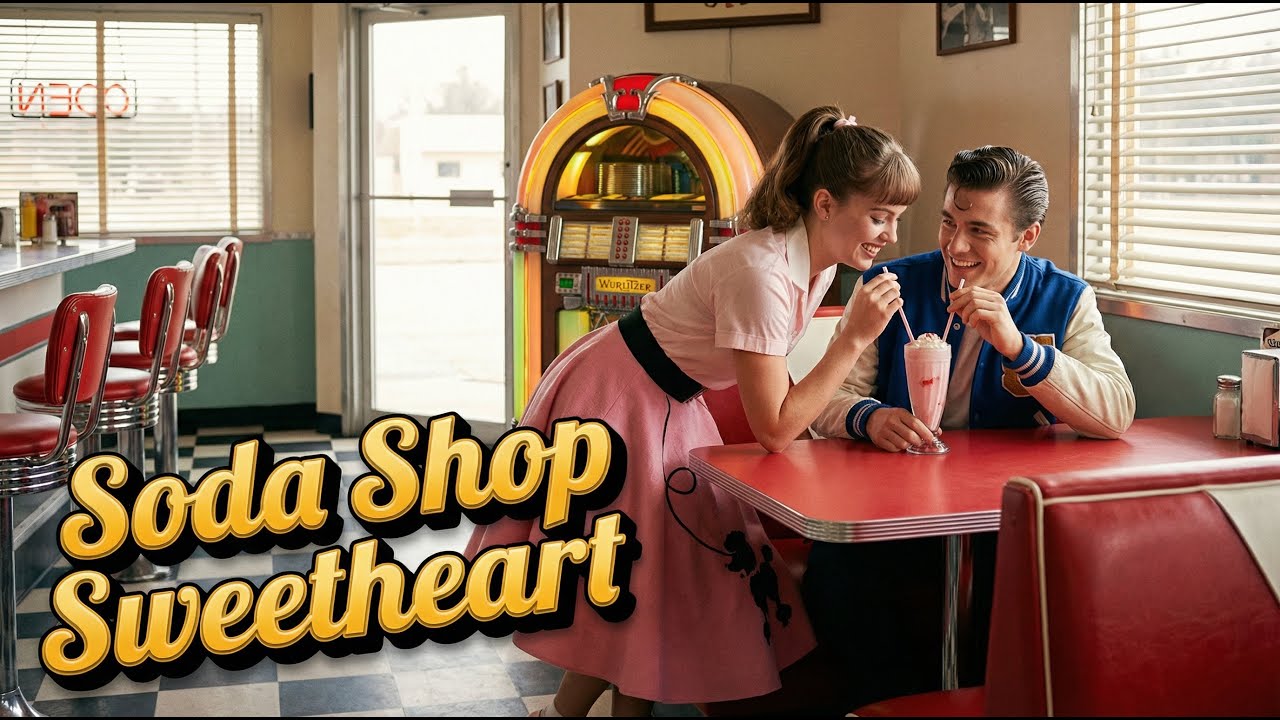 Soda Shop Sweetheart 🥤 1950s Rock 'n' Roll & Doo-Wop Party