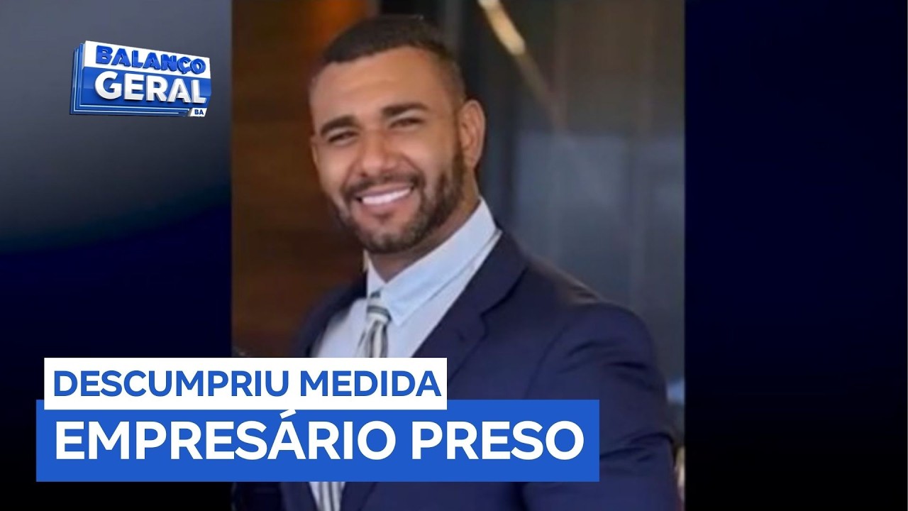 Empresário é preso por descumprir medida protetiva e agredir ex-companheira