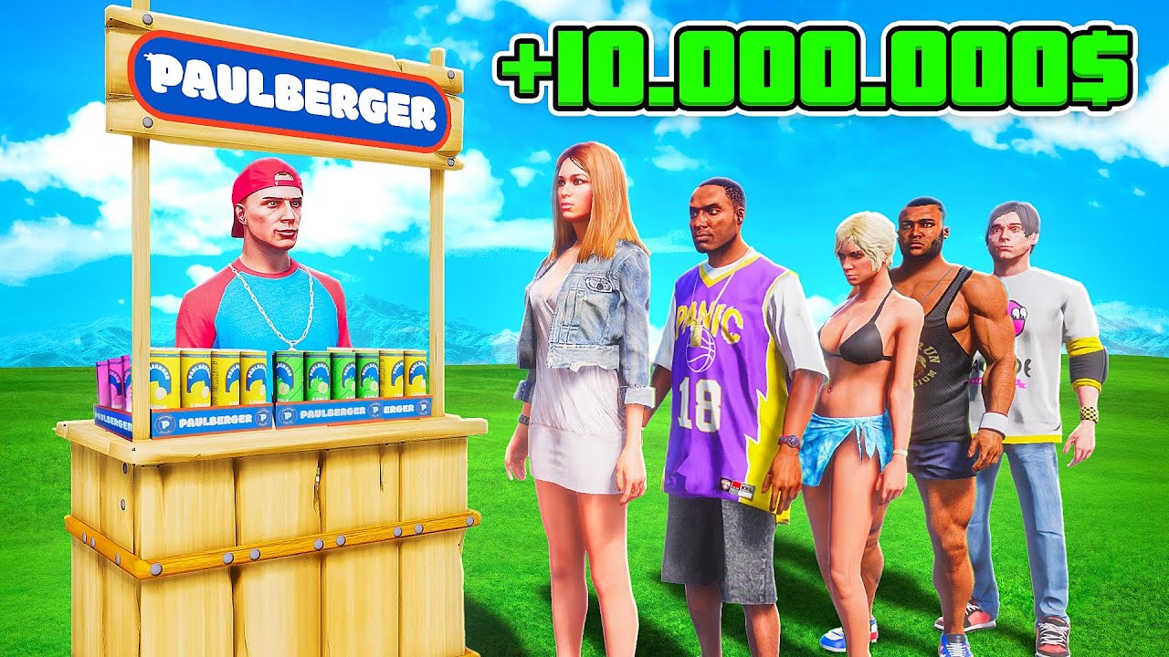 Ich ERÖFFNE einen 1$ PAULBERGER LIMO STAND in GTA 5!